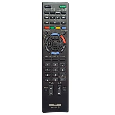 TV:n kaukosäädin Korvaa RM-YD103 Sony TV:lle
