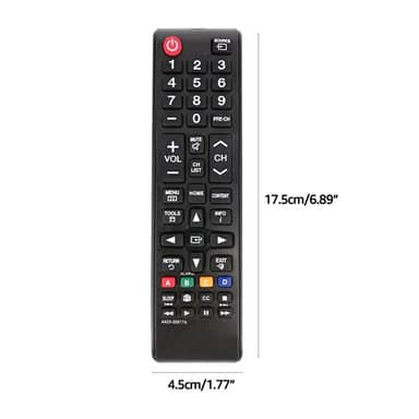 TV:n kaukosäädin Korvaus Samsung TV:lle AA59-00817A