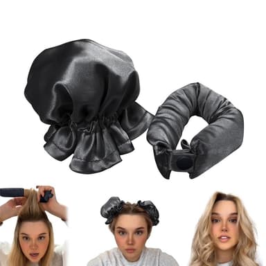 Overnight Hair Curler Bun Maker työkalu hiuksia suojaavalla tavalla