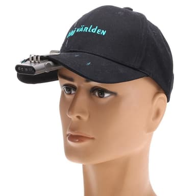 Clip Cap Light Ladattava ajovalaisin Handsfree-taskulamppu