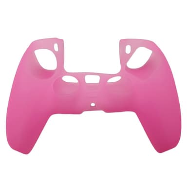 Sony PlayStation 5 PS5 silikonikotelolle, liukastumista estävä suoja - Vaaleanpunainen