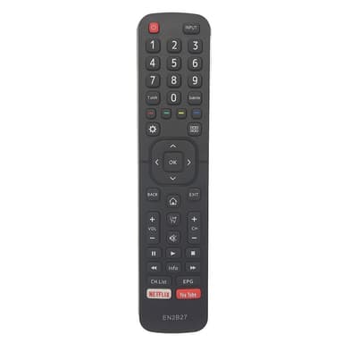 TV:n kaukosäädin Korvaa Hisense EN2B27:lle