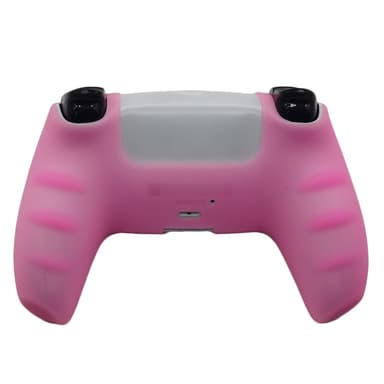 Sony PlayStation 5 PS5 silikonikotelolle, liukastumista estävä suoja - Vaaleanpunainen