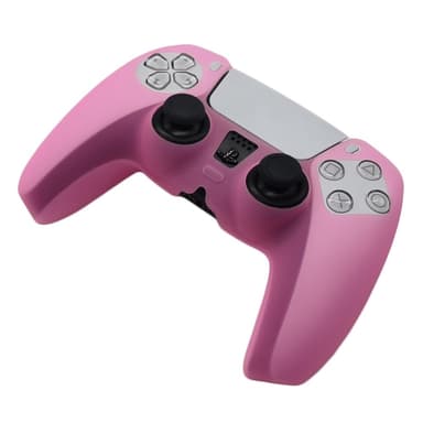 Sony PlayStation 5 PS5 silikonikotelolle, liukastumista estävä suoja - Vaaleanpunainen
