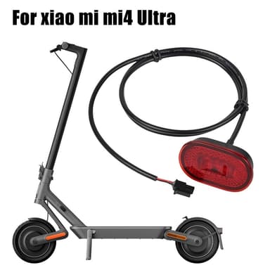 Takavalo LED-lamppu Xiaomi 4 Ultra Scooterille