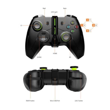 Gamepad Joystick Langaton peliohjain Xbox One -tietokoneelle Windows