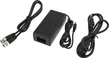 9,7"" TFT-färgskärm, 1024x768, VGA-/USB-/AV-/HDMI-/BNC-portar, svart