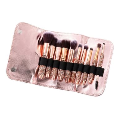 10 kpl Concealer Blending Blusher Brush meikki Luomiväri meikki