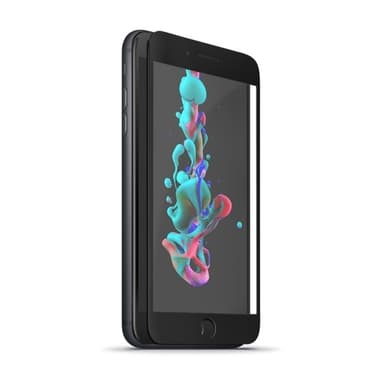 Forever 5D karkaistu lasi näytönsuoja iPhone XS Max / 11 Pro Max - musta kehys - musta kehys