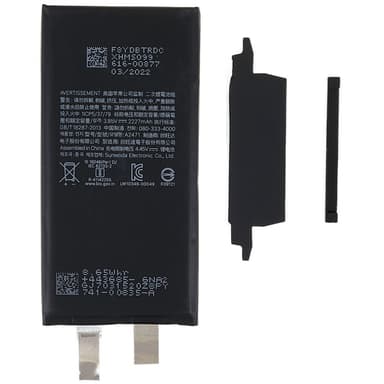 iPhone 12 Mini 3.85V 2227mAh ladattava litiumioniakku