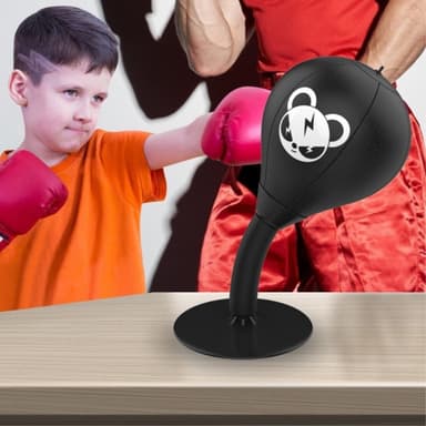 Nyrkkeilysäkin nyrkkeilypallo imukupilla täyttöpumpulla ja käsineillä