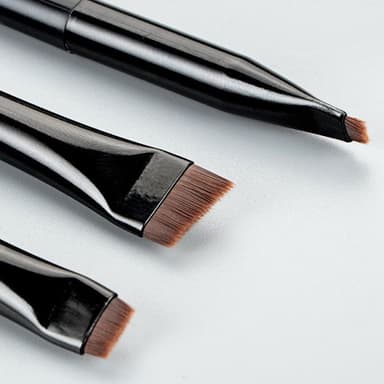 3kpl meikkisiveltimiä Eyeshadow Eyeliner Eyebrow Makeup - musta