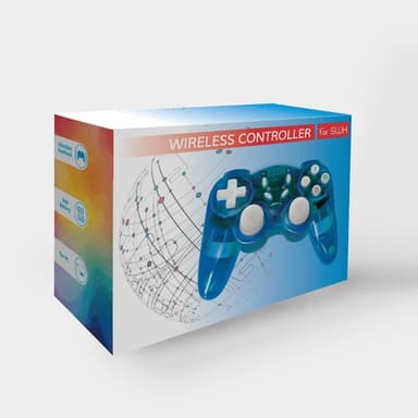Yhteensopiva Nintendo Switch Game Hand Control -ohjauksen kanssa langattomasti Bluetooth - sininen