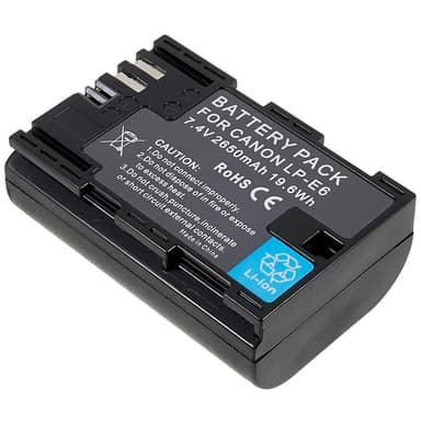 CANON 5D SR/5D Mark IV 7.40V 2650mAh kameran litiumioniakulle