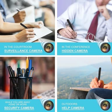Hidden Camera Pen 1080P HD Spy Camera Video turvallisuutta varten