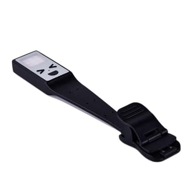 Clip-On Book Light Kolmen kirjavalaisimen kirkkaus Säädettävä lukuvalo