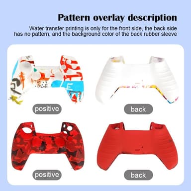 DATA FROG Sony Playstation 5 Peliohjain Liukumaton Silikonisuoja Peliohjaimen Suojakuori 2 Rocker Capsilla