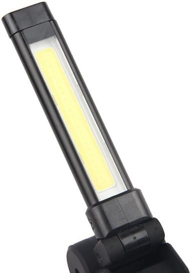Ladattava taskulamppu 2000mAh, musta