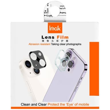 IMAK Samsung Galaxy S24 Ultra -kameran linssisuojalle karkaistu lasilinssikalvo