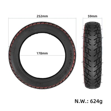 Xiaomi Electric Scooter 4 Pro 10"" 60 / 70-7.0 tyhjiörenkaaseen