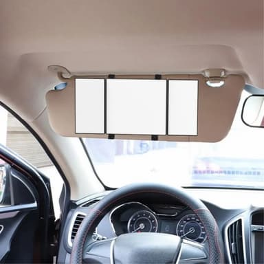 Auton aurinkosuoja meikkipeili Auto aurinkovarjo kosmeettinen peili