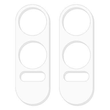 2 kpl OnePlus Nord Ce4 Lite -kameran linssisuojalle karkaistu lasilinssikalvo
