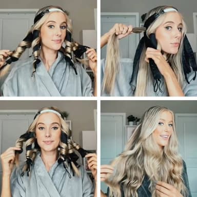Hiusrulla Overnight Octopus Curls Rod Soft No Heat Hair Roller