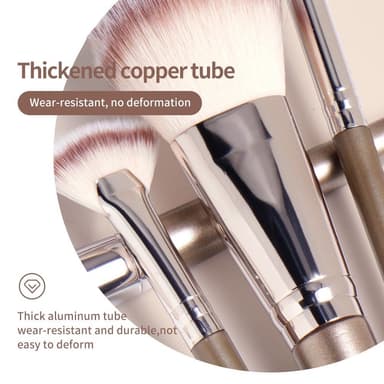 20 kuituinen luomivärisivellin Basic Blusher Eyebrow Makeup Meikki
