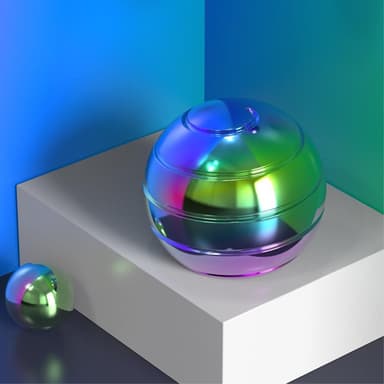 55 mm: n alumiinipallogyro-tasapainon pyörivä dekompressio
