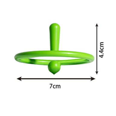 2 kpl satunnaisvärejä Fidget Toy Spin pyörivä Gyro Decompression