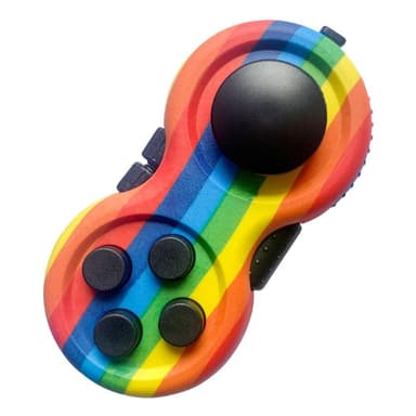 Fidget Spinner Stress Relief Joy-Stick avaimenperällä - Pride