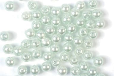Plastpärlor 8mm 500g, Ljusgrön