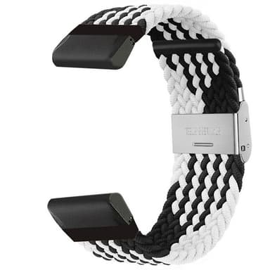 Punottu Kellon ranneke Garmin Descent G2 - Blackwhite