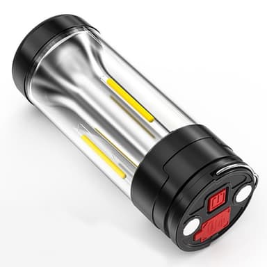 3-in-1 Lamp Camping Kaksinkertainen valonlähde Ladattava