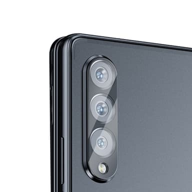 HAT PRINCE 2kpl Samsung Galaxy Z Fold6 5G Kameran Linssinsuojat Karkaistu Lasikalvo - Musta