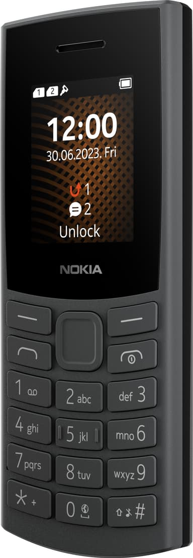 Nokia 105 matkapuhelin (musta)