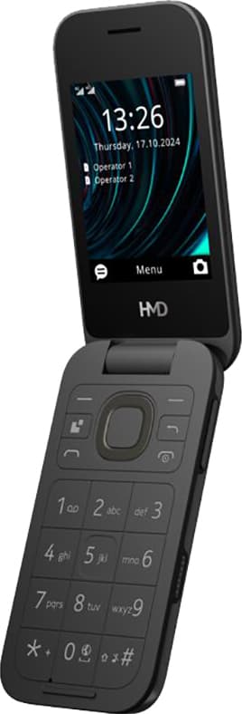 HMD 2660 matkapuhelin (musta)