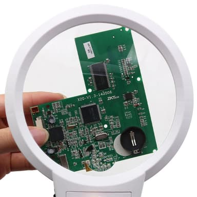 Taitettava pöytätyyppinen LED-suurennuslasi 130mm 2.5X 5X suurennuslasi