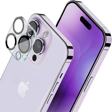 IMAK iPhone 15 Pro / 15 Pro Max -puhelimelle Integroitu Kameran Linssikalvo