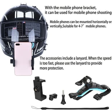 5-in-1 kypäräkiinnitysvartalohihnan tarvikkeet GoPro