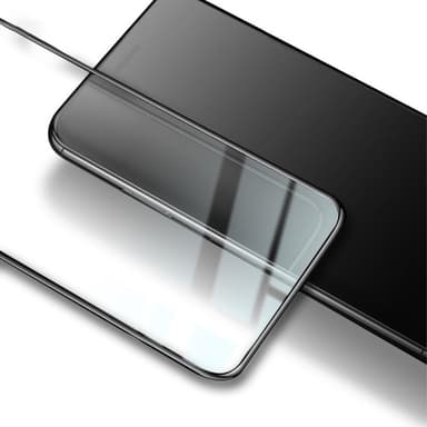 iPhone 14 Pro Max IMAK Pro+ Täysi peittävä karkaistu lasi musta kehys