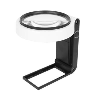 Taitettava pöytätyyppinen LED-suurennuslasi 3.5X 25X suurennuslasi
