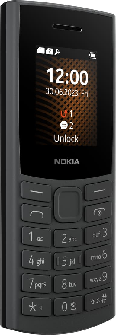 Nokia 105 matkapuhelin (musta)