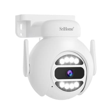 SRIHOME NVS010 1-4 Langaton kosketusnäytön 5MP HD-valvontakamera NVR-videotallennin