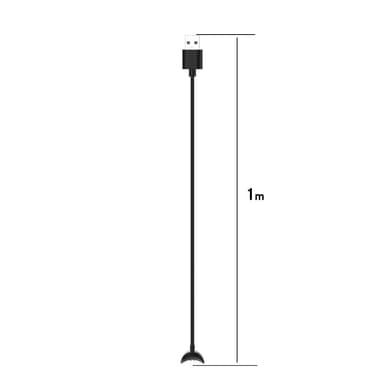 Amazfit X 1m USB-latauskaapelin teline - musta