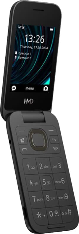 HMD 2660 matkapuhelin (musta)