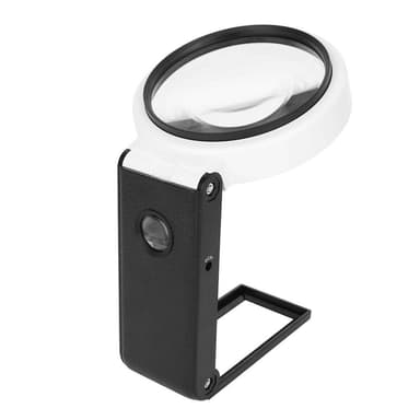 Taitettava pöytätyyppinen LED-suurennuslasi 3.5X 25X suurennuslasi