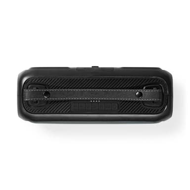 Nedis Bluetooth® Party Boombox | 4.5 tuntia | 2.0 | 45 W | Median toisto: AUX / USB | IPX5 | Linkitettävä | Kantokahva | Juhlavalot | Musta