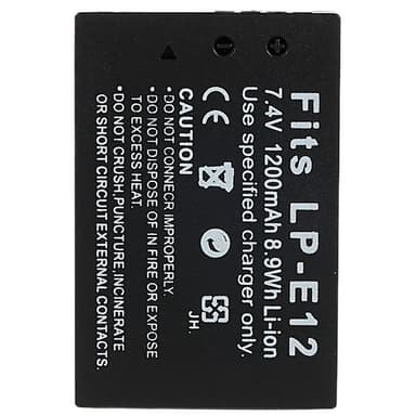 CANON M5/M10/M50 Mark II 7.40V 1200mAh kameran litiumioniakku