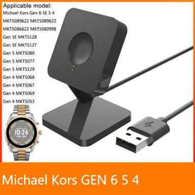 Michael Kors Gen 6 USB-latauskaapelin teline 1m